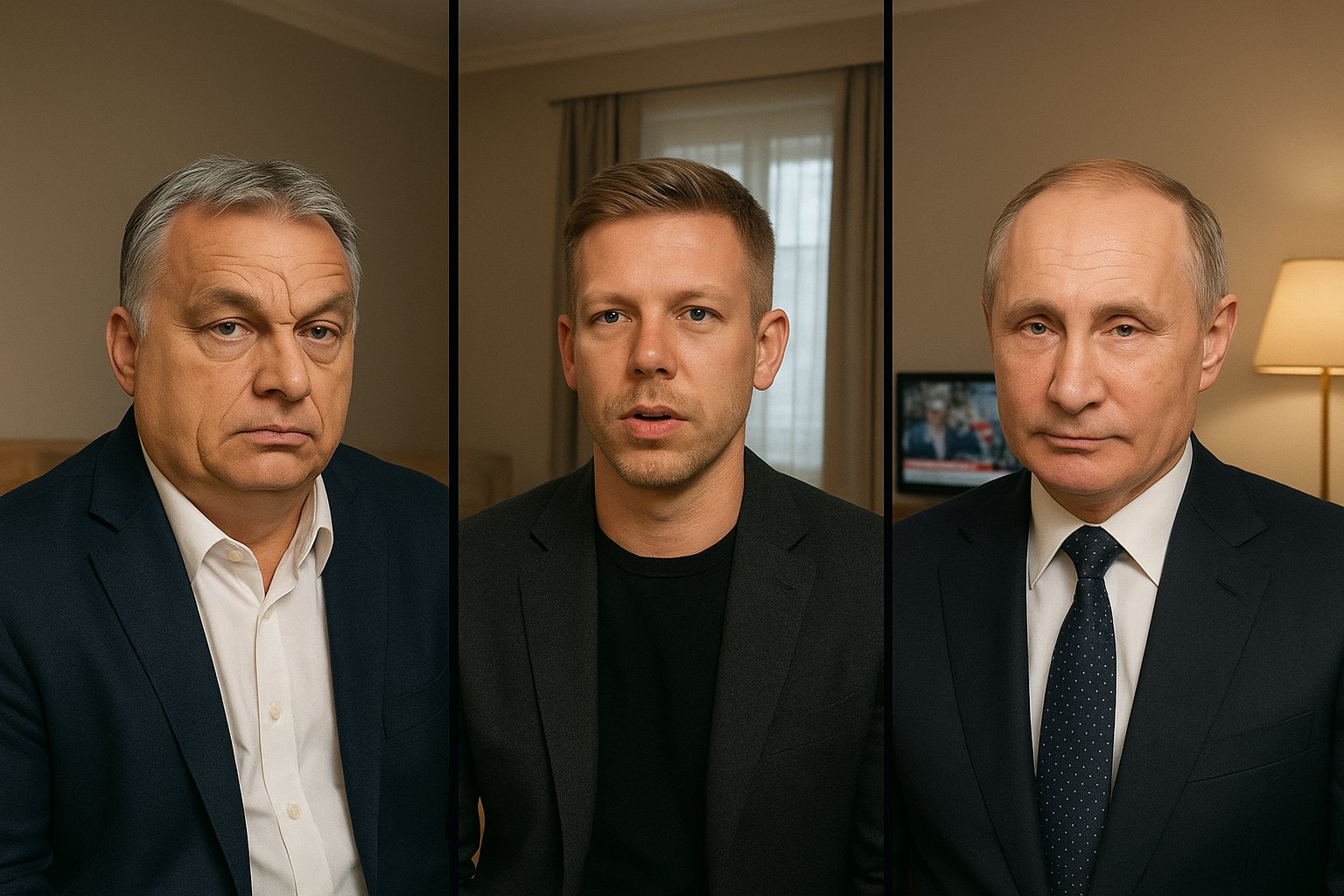 Látta már Orbán Viktor, Magyar Péter és Vlagyimir Putyin közös videóját?